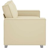  Dvosjed Sofe Krem 140 cm Umjetna koža | shoptok.hr
