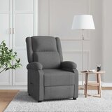  Naslonjač od tkanine tamnosivi | shoptok.hr