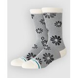 Stance Floral Stitch Crew Nogavice ivory | Shoptok.si