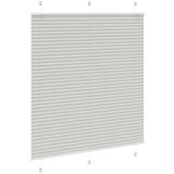 vidaXL Plisirana roleta svijetlosiva 115x100 cm širina tkanine | shoptok.hr