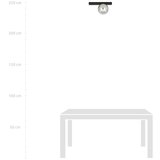  plafonsko svetlo fit 1xE14/10W/230V crno/sivo | Eponuda.com
