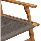  Vrtni namještaj Siva 122 x 76 x 73 cm Čvrsto drvo akacije | shoptok.hr