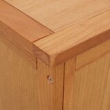  Kutija za spremanje 150 x 45 x 45 cm Čvrsto Hrastovo Drvo | shoptok.hr