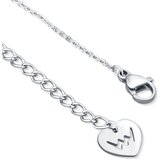 Vuch Sophie Heart Black Necklace | Shoptok.si