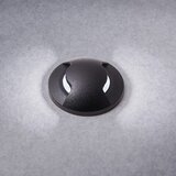 Fumagalli Spoljna ugradna okrugla lampa crna 3000-4000K IP67 1xG9 LED 1.7W sijalica uključena uz proizvod ALDO 2L CCT 1L2.000.000.Z1L | Eponuda.com