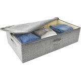  Kutija za pohranu od tkanine 70 x 40 x 18 cm siva | shoptok.hr