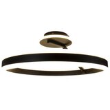  led prigušiva prislonjena plafonska lampa LED/86W/230V 3000-6500K crna + daljinski upravljač | Eponuda.com