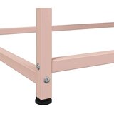 vidaXL Visoka komoda ružičasta 100,5x39x107 cm čelična | shoptok.hr