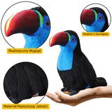  Plišana igračka tukan ptica, maskota, plava 40 cm | shoptok.hr