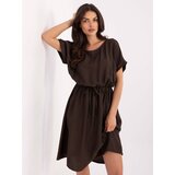Italy Moda Dress-MI-SK-A63751.67-dark brown | shoptok.hr