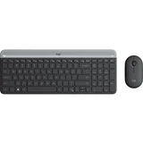 Logitech Slim Wireless Keyboard and Mouse Combo MK470 – GRAPHITE