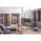 Dieter Knoll KOMODA, antracit, barve hrasta | Shoptok.si