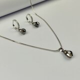 ALP crystal Set ogrlica i minđuše PDR15 SN, Crni | Eponuda.com