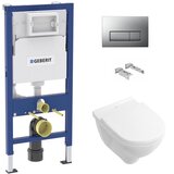 Villeroy Boch SIKOGEDVBOND50CR wc školjka s kompletom geberit duofix 458.103.00.1 Delta50 | Shoptok.si