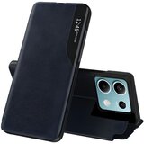 Techsuit Elegantna knjižna futrola View Case za Xiaomi Redmi Note 13 - Tamno plava | shoptok.hr