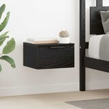  Noćni ormar Zidne Crni hrast 34 x 30 x 20 cm Konstruirano drvo | shoptok.hr