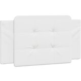 Maison Chic posteljno vzglavje - vzglavna omarica - vzglavna stranica bela 100 cm umetno usnje, (21704340) | Shoptok.si