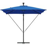  Suncobran Azurnoplava 249 x 249 x 250 cm Poliester i aluminij | shoptok.hr