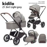 KIDILO KOLICA ZA BEBE Z1 3U1 LIGHT GREY | Eponuda.com