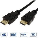 Roline VALUE UltraHD HDMI kabel sa mrežom, M-M, crni, 10m 11.99.5696 Cijene