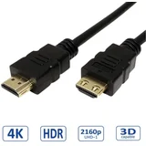 VALUE UltraHD HDMI kabel sa mrežom, M-M, crni, 10m 11.99.5696