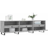 TV ormarić boja betona 150x30x44,5 cm od konstruiranog drva | Eponuda.com
