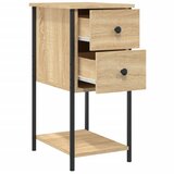  Noćni ormarići 2 kom boja hrasta 32x42x70 cm konstruirano drvo | shoptok.hr