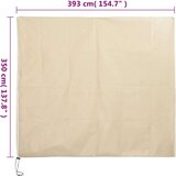  Koprena za rastline iz flisa z zadrgo 10 kosi 70 g/m² 3,93x3,5m | Shoptok.si