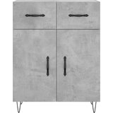  Visoka komoda siva betona 69,5x34x180 cm od konstruiranog drva | shoptok.hr