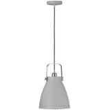 Just LIGHT. L11160-16 - Luster na sajli EVA 1xE27/60W/230V pr. 26,5 siva | Eponuda.com
