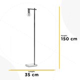 Lesnina XXXL STOJEČA SVETILKA 5098 CROSS 35/15/150 cm | Shoptok.si