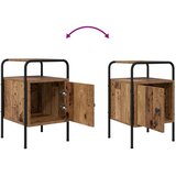  Noćni ormar Staro drvo Konstruirano drvo - Staro drvo 1 | shoptok.hr