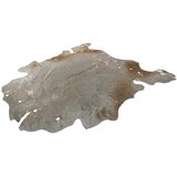 Kayoom RAVNO TKANA PREPROGA Glam 110 Elfenbein / Gold krem barve, zlate barve | Shoptok.si
