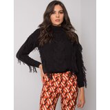 RUE PARIS Sweater-CA-SW-3744.08-black | Shoptok.si
