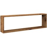  Kockaste zidne police 4 kom boja staro drvo 100x15x30 cm drvene | Eponuda.ba
