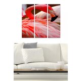 Wallity MDF1126226 multicolor decorative mdf painting (3 pieces) Cene