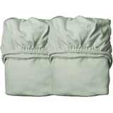 dječja navlaka za krevet junior 70x140 sage green (2 komada)