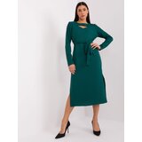 LAKERTA Dress-LK-SK-509447.75P-dark green | Shoptok.si