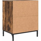  Noćni ormar s ladicama 2 pcs Dimljeni hrast 49 x 36 x 61 cm | Eponuda.com