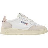 Autry Nizke superge Medalist Leather Low White Pink (Women's) Rožnata | Shoptok.si