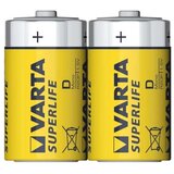 Varta 2020 - 2 kom cink-ugljene baterije SUPERLIFE D 1,5 V | Eponuda.com