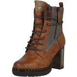 Mustang Gležnarji z vezalkami rjava / siva / črna Cene