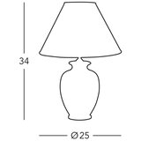  Kolarz 0014.73S.4 - Stona lampa GIARDINO 1xE27/100W/230V | Eponuda.com
