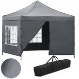  Vrtni šator, dimenzija 3 × 3 m, tamnosive boje | shoptok.hr
