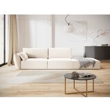 Mazzini Sofas Bež žametna sedežna garnitura levi kot 264 cm Vanda – | Shoptok.si