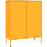 vidaXL Ormarić s ladicama boja senfa 80 x 35 x 101,5 cm čelični | shoptok.hr