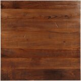 vidaXL Mizna plošča 80x80x2,5 cm kvadratna trden predelan les | Shoptok.si