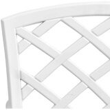 vidaXL 3-dijelni bistro set bijeli od lijevanog aluminija | shoptok.hr