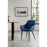 Livetastic Naslanjač Samt, Modra | Shoptok.si