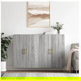 vidaXL Zidni ormarići 2 kom siva boja hrasta sonome 69 5 x 34 x 90 cm | shoptok.hr